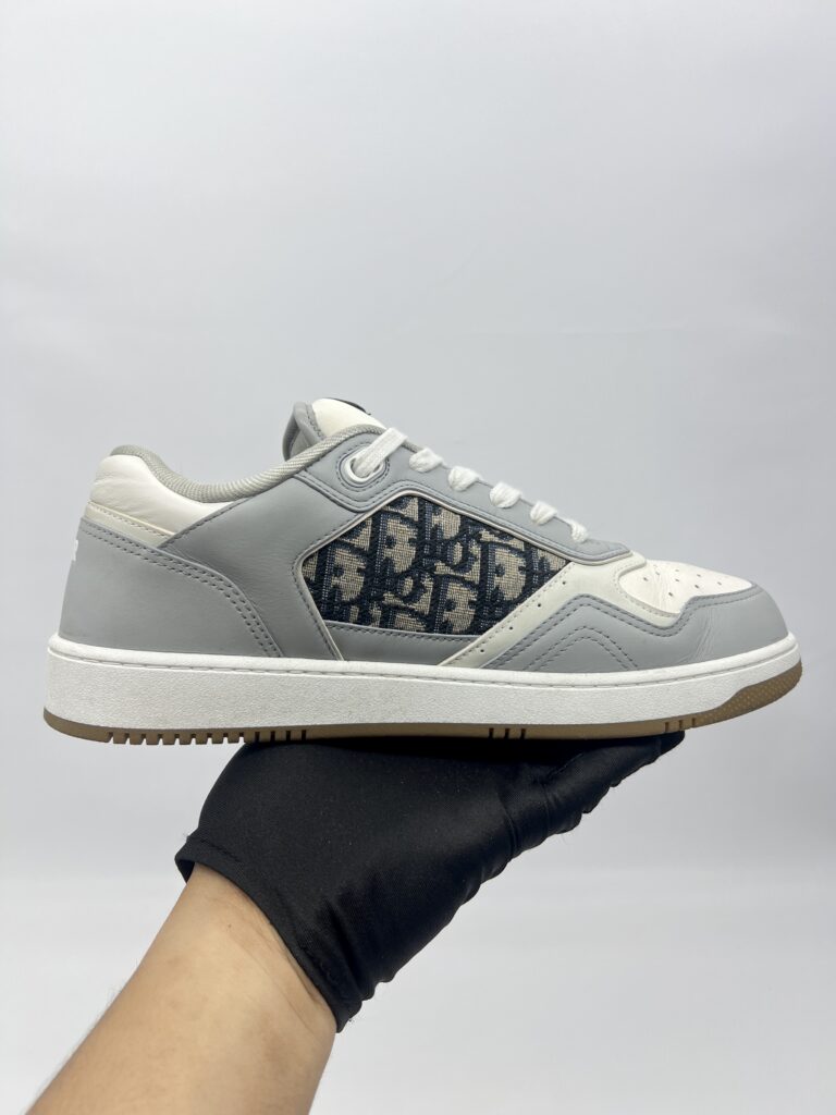 Dior B27 uptown Low-Top Sneaker Grey/White/Blue Oblique
