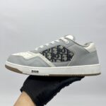Dior B27 uptown Low-Top Sneaker Grey/White/Blue Oblique