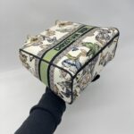 Dior Lady Dior Medium Toile De Jouy Mexico White Multicolor GHW