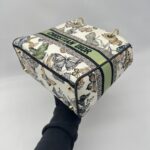 Dior Lady Dior Medium Toile De Jouy Mexico White Multicolor GHW