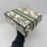 Dior Lady Dior Medium Toile De Jouy Mexico White Multicolor GHW