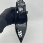Christian Louboutin Hot Chick Sling 100 Vernis Black