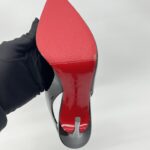 Christian Louboutin Hot Chick Sling 100 Vernis Black