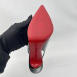 Christian Louboutin Hot Chick Sling 100 Vernis Black