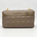 Dior Medium Caro Calfskin Warm Taupe GHW