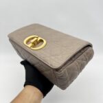 Dior Medium Caro Calfskin Warm Taupe GHW