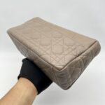 Dior Medium Caro Calfskin Warm Taupe GHW
