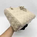 Dior Medium Lady Dior Lambskin Beige Trench GHW