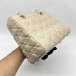 Dior Medium Lady Dior Lambskin Beige Trench GHW