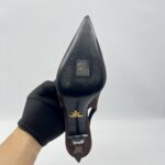 Prada Slingback Pumps Suede Moro/Brown