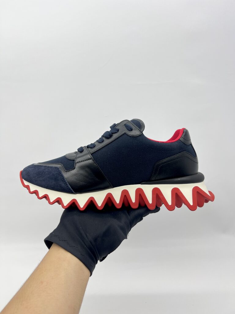 Christian Louboutin Nastroshark Sneakers Navy Black