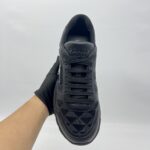 Prada Prax 2.0 Re-Nylon and Leather Sneaker Black