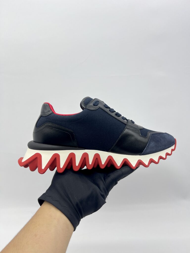 Christian Louboutin Natroshark Sneakers Navy Black