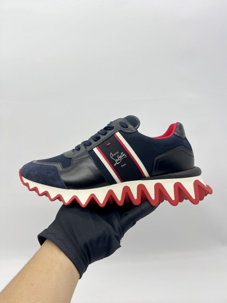 Christian Louboutin Nastroshark Sneakers Navy Black