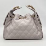 Chanel C25 Small Caviar Lilac Gold Hardware