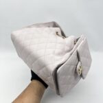 Chanel C25 Small Caviar Lilac Gold Hardware