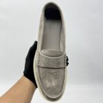 Dior Granville Loafer Suede Calfskin Grey