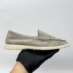 Dior Granville Loafer Suede Calfskin Grey