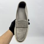 Dior Granville Loafer Suede Calfskin Grey