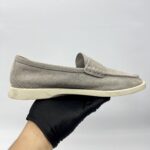 Dior Granville Loafer Suede Calfskin Grey