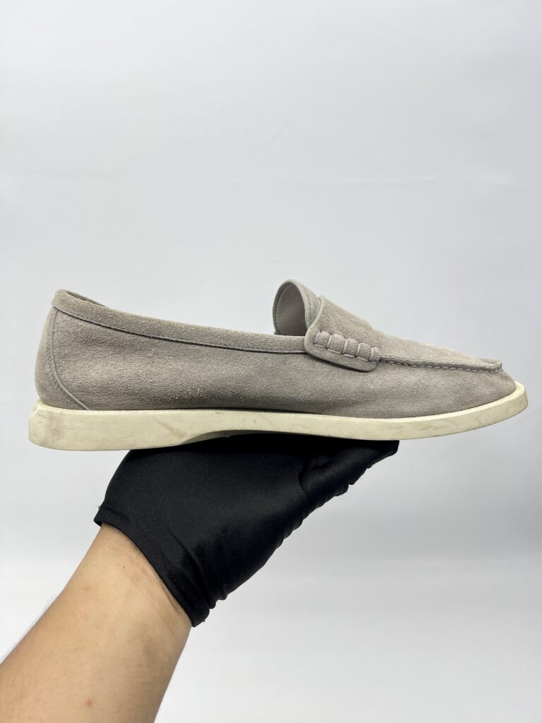Dior Granville Loafer Suede Calfskin Grey