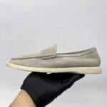 Dior Granville Loafer Suede Calfskin Grey