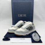 Dior B27 uptown Low-Top Sneaker Grey/White/Blue Oblique