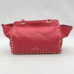 Valentino Rockstud Tote Hot Pink Light GHW