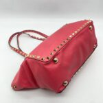 Valentino Rockstud Tote Hot Pink Light GHW
