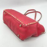 Valentino Rockstud Tote Hot Pink Light GHW