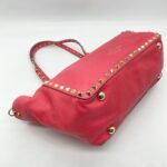 Valentino Rockstud Tote Hot Pink Light GHW