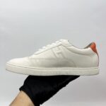 Hermes Sneaker Homme Quicker Blanc/Orange