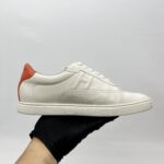 Hermes Sneaker Homme Quicker Blanc/Orange