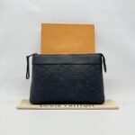 Louis Vuitton Pochette Voyage Souple Monogram Shadow Black