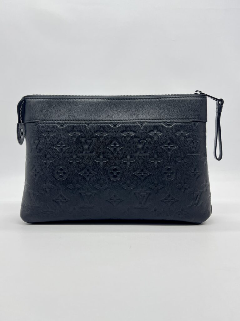 Louis Vuitton Pochette Voyage Souple Monogram Shadow Black