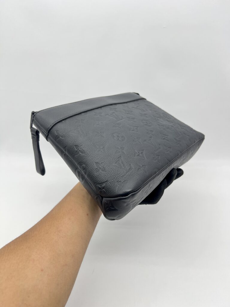 Louis Vuitton Pochette Voyage Souple Monogram Shadow Black