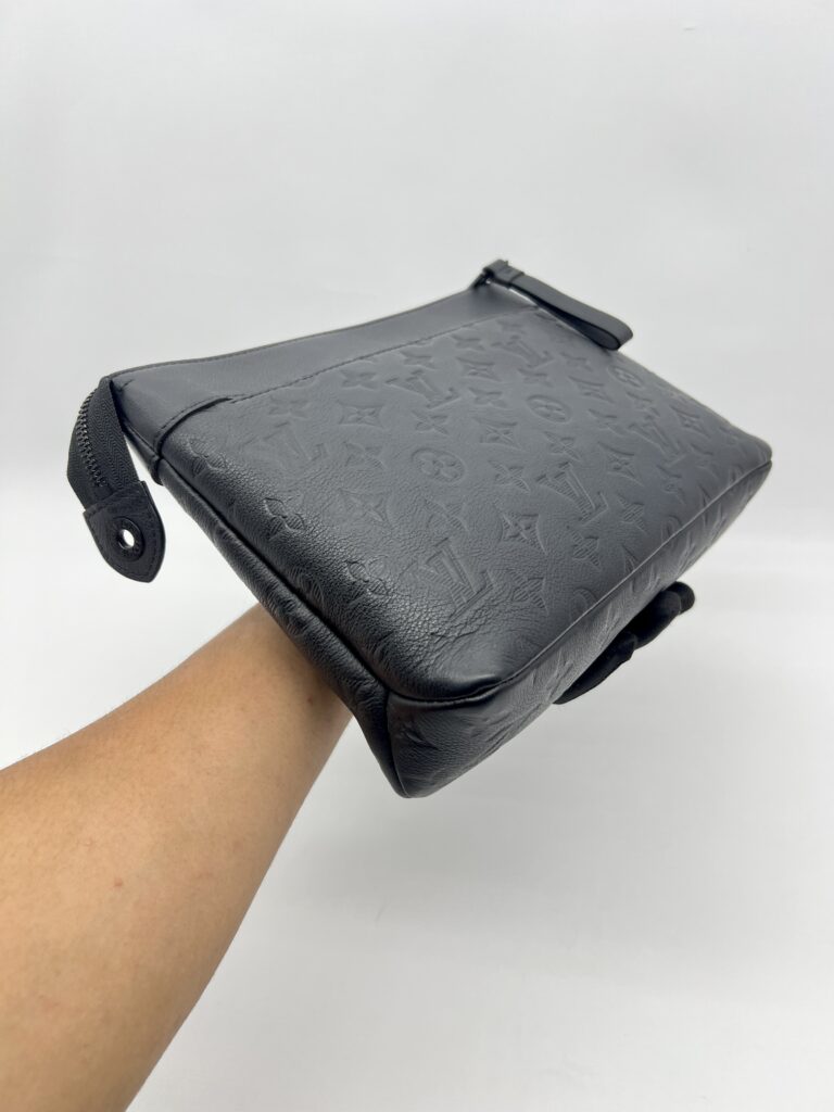 Louis Vuitton Pochette Voyage Souple Monogram Shadow Black