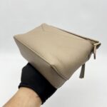 Loewe Mini Puzzle Edge Grained Taupe GHW