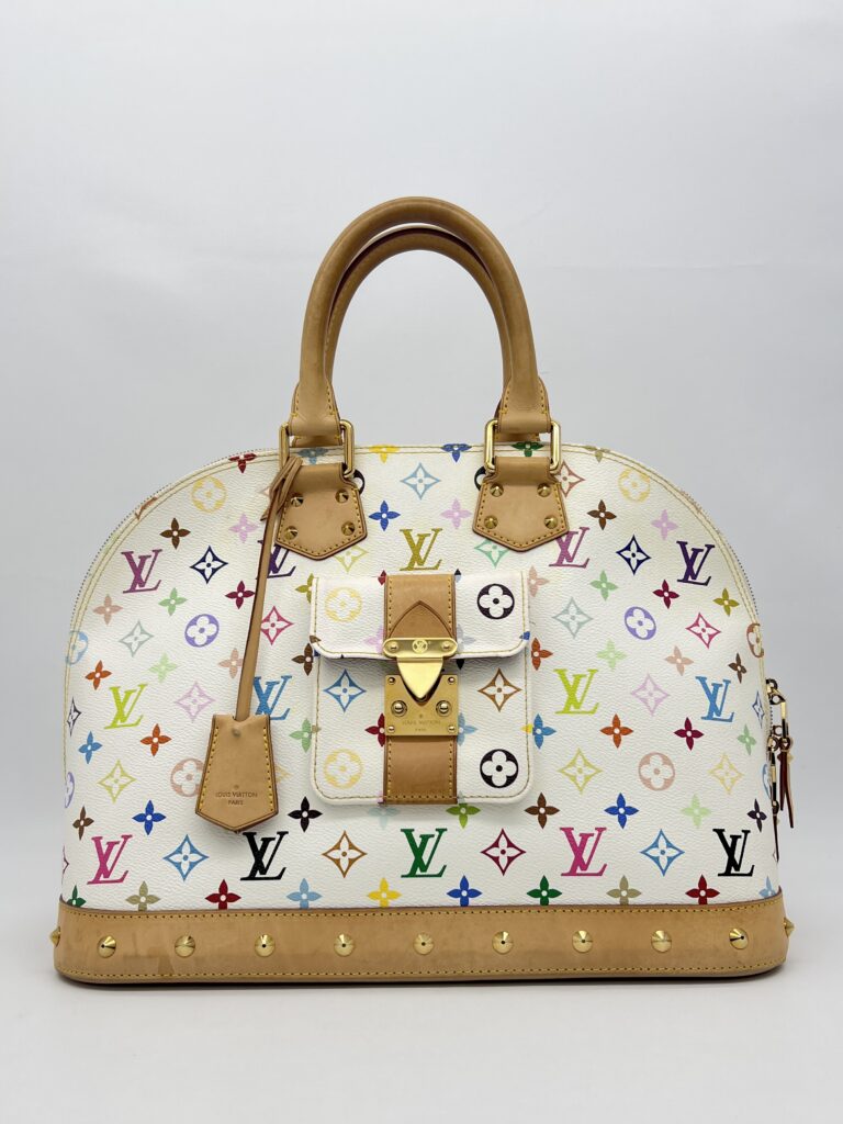 Louis Vuitton Alma x Takashi Murakami Monogram Multicolor GHW