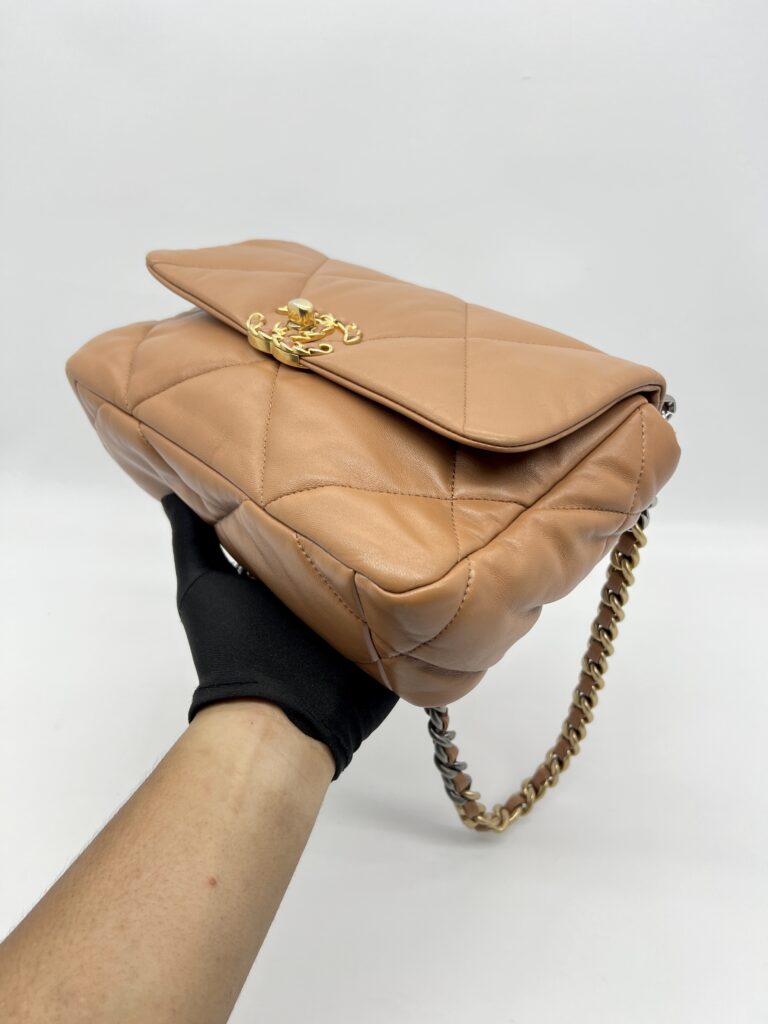 Chanel C19 Small Brown