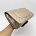 Chanel Reissue 2.55 Metallic Beige GHW