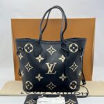 Louis Vuitton Neverfull MM Monogram Empriente Black GHW