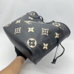 Louis Vuitton Neverfull MM Monogram Empriente Black GHW