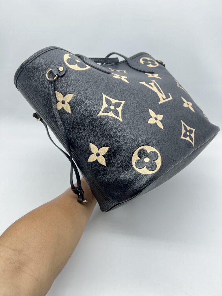 Louis Vuitton Neverfull MM Monogram Empriente Black GHW