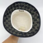 Gucci Oscar Bucket Hat GG Monogram Black