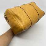 Gucci Boston Microguccisima Mustard  GHW