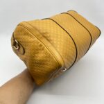 Gucci Boston Microguccisima Mustard  GHW