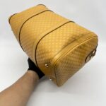 Gucci Boston Microguccisima Mustard  GHW
