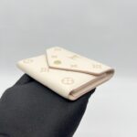 Louis Vuitton Victorine Wallet Monogram Empreinte Cream GHW