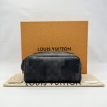 Louis Vuitton Dopp Kit Damoflage Black